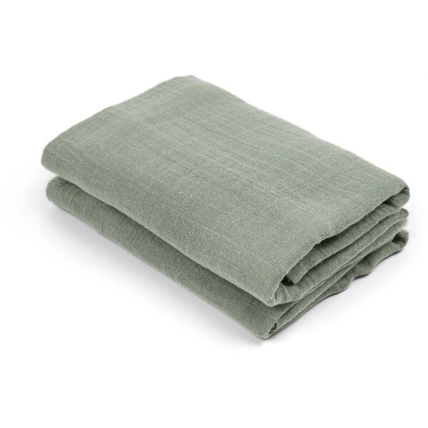 Nuuroo Nuuroo Bao Muslin Cloth 2-Pack-Warm Green