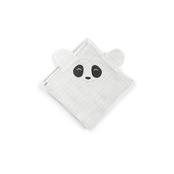 Nuuroo Nuuroo Bjørk Hugging Muslin Cloth 2-Pack Panda