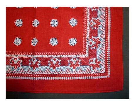 Bauerentuch Rot 55x55cm Pack à 12 Stk