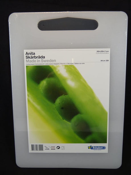 Plastic cutting board anita nature 35x25cm