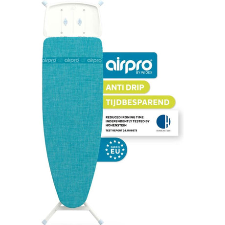 Airpro stort strygebræt 120x42cm blå