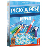 999games 999 games - pick a pen - riffing - dice game - dice with pencils - scoring sheets of 3 different levels - board game - family game - small gift - contains game rules in NL and EN