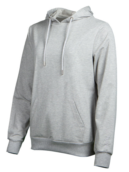 Papillon Sweat Hoody Cotton Ladies Gray Size XL