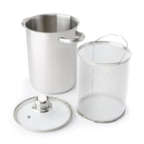 Kitchen tools imperial kitchen asparagus pasta pan 19x14 cm stainless steel