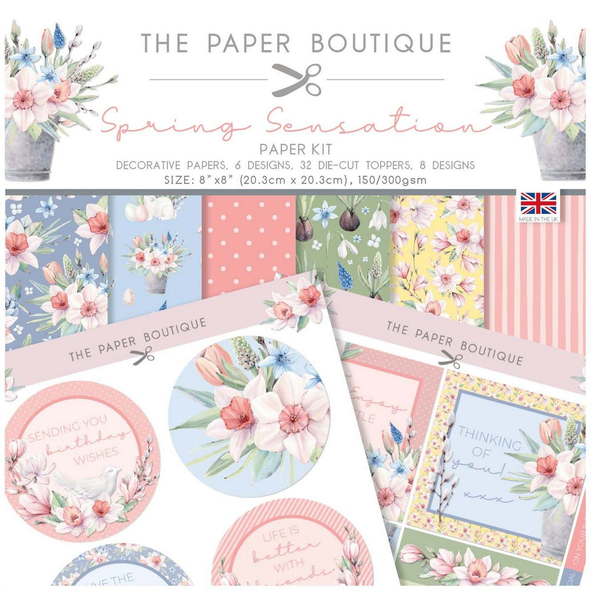 The paper boutique • spring sensation paper kit