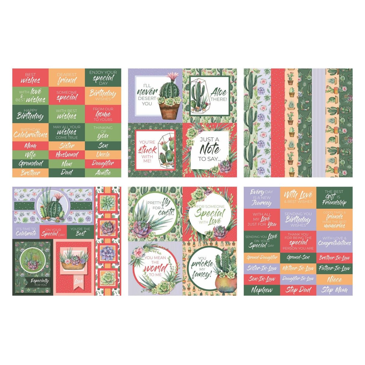 The paper boutique • lookin' sharp embellishments pad