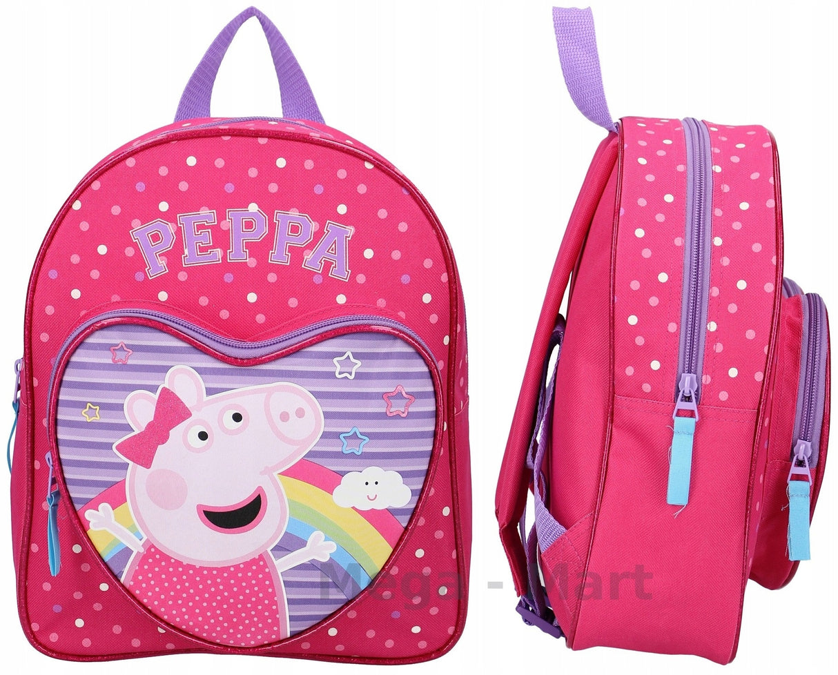 Otto simon peppa pig backpack with 2 compartments