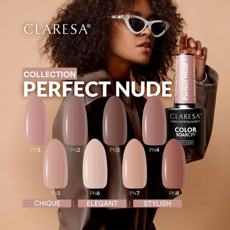 Claresa UV LED Gel Polish 5ml Perfect Nude 8