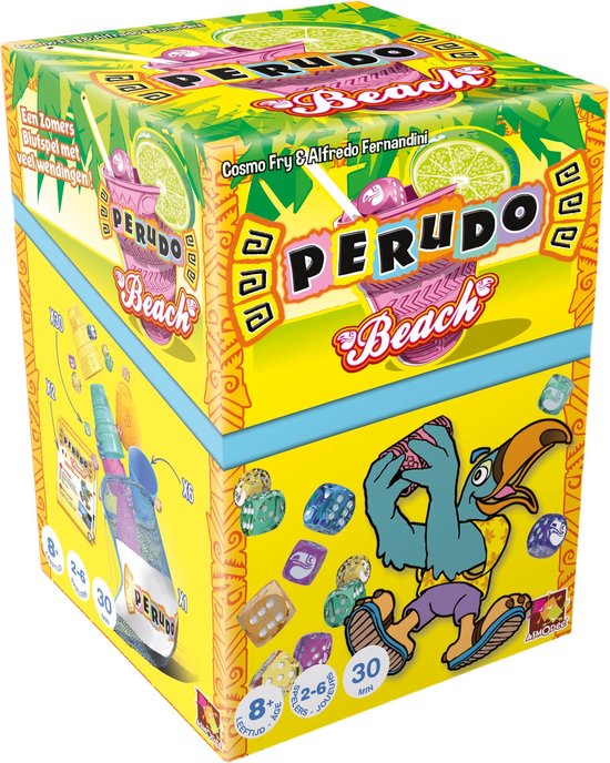 Asmodee Perudo Beach Dice Game