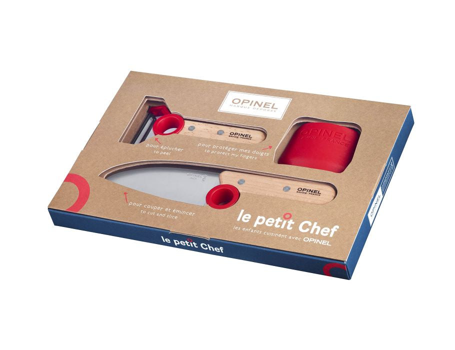 Opinel knife set - petit chef