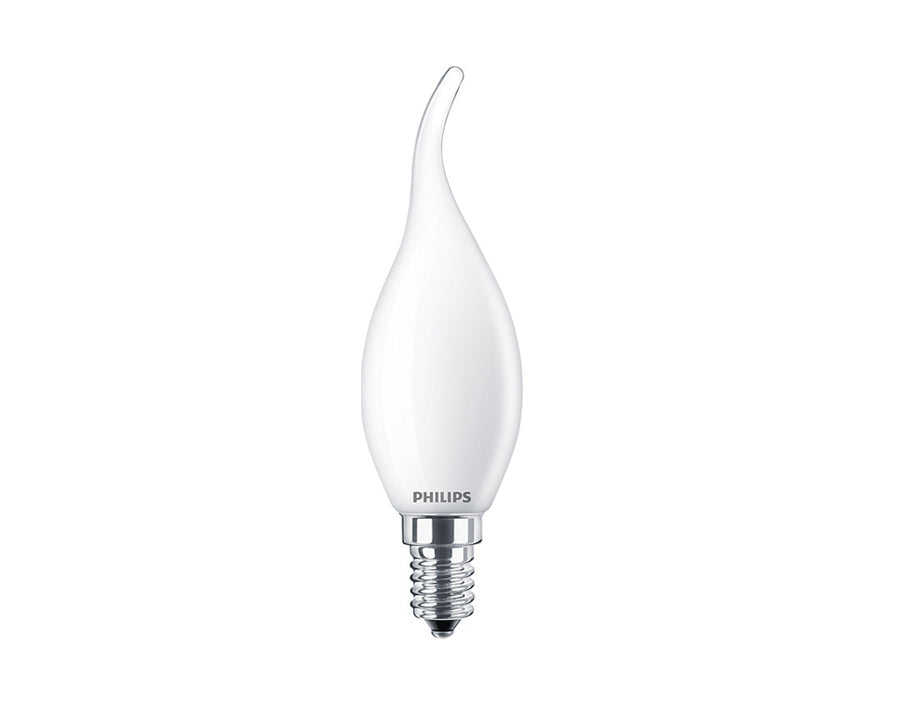 Philips Ledlamp Kaars met krul E14 250 lm mat