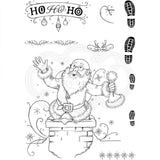 Pink ink designs • clear stamp just be-claus