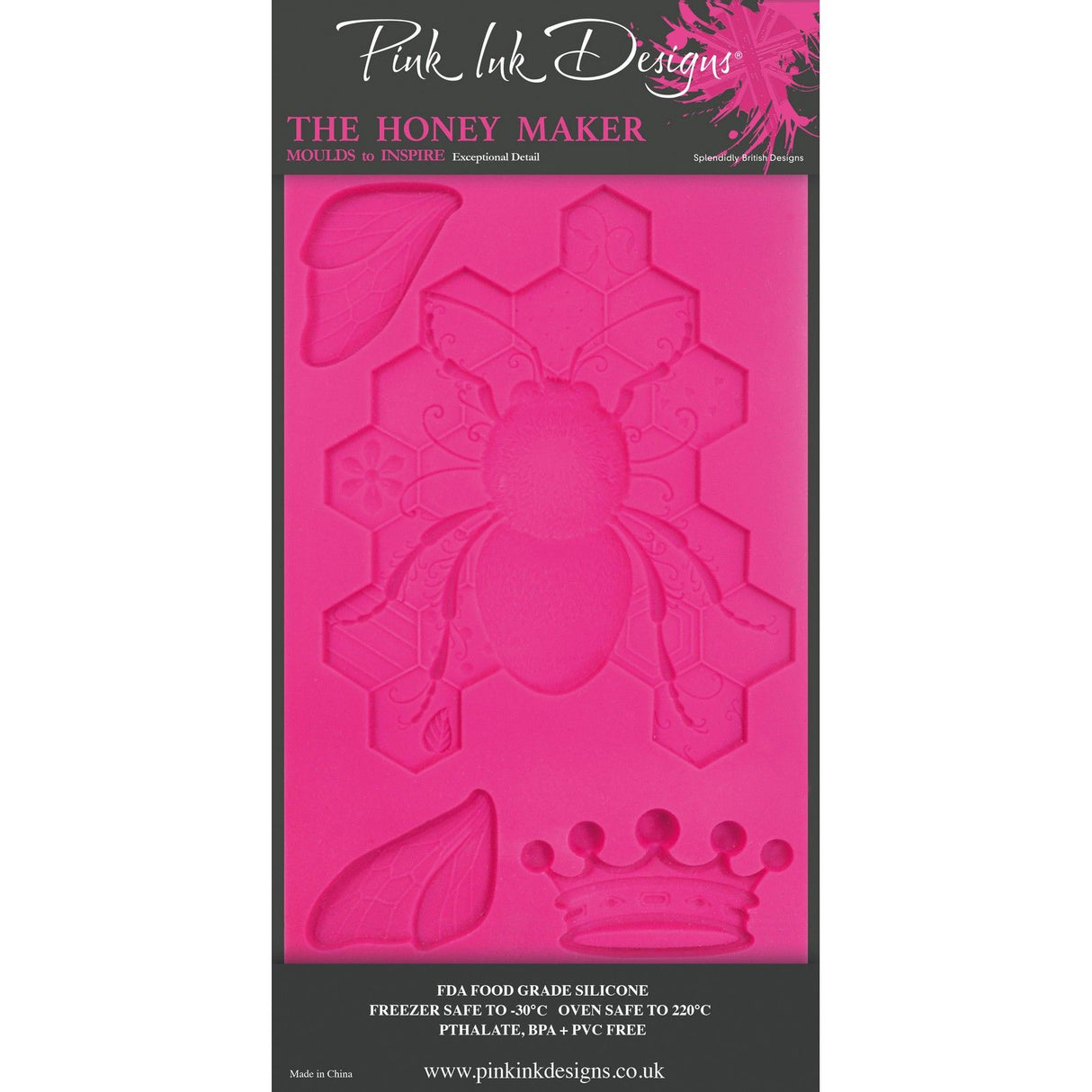 Pink ink designs • silicone mold the honey maker