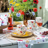 Ambiente candle small poppy meadow