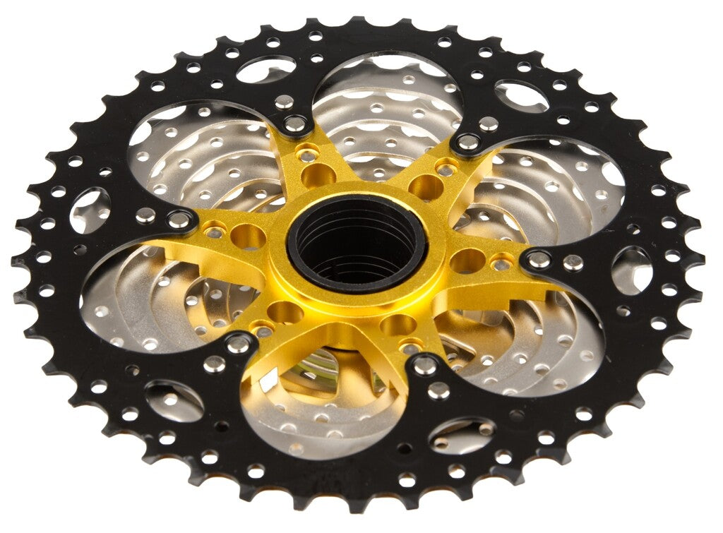 Tecora E cassette 10 speed 11-42t zilver in doosje