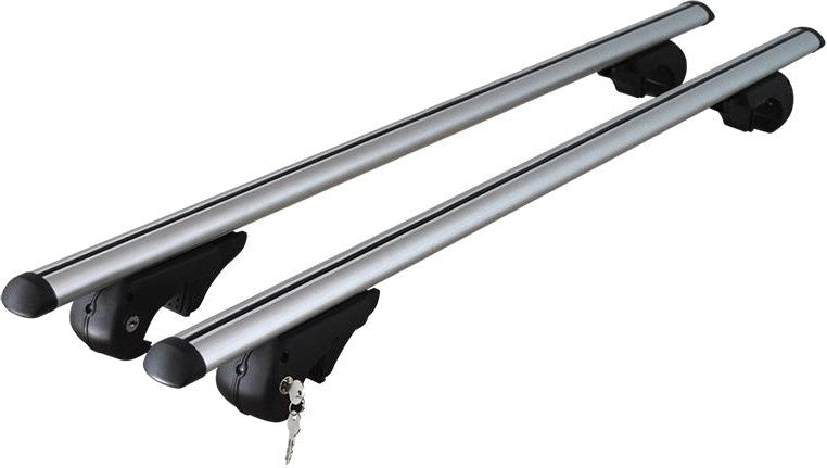 Menabo Roof rack set Aluminum 120 cm Silver