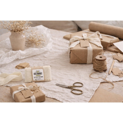 Greenminds ribbon rustic natural 2 m | 30 pieces