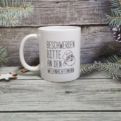 Weihnachtsmann mugg vit 350ml | 24 stycken