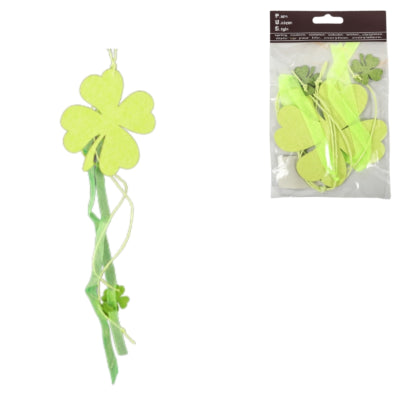 Unhänger Véier-Blat Gréng 40 cm | 32 Stéck