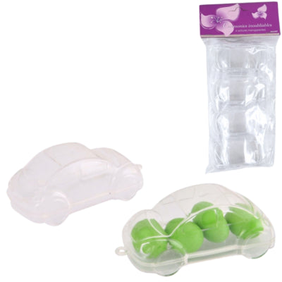 Hanger Auto transparent 8 cm 4 Stécker | 48 Stéck