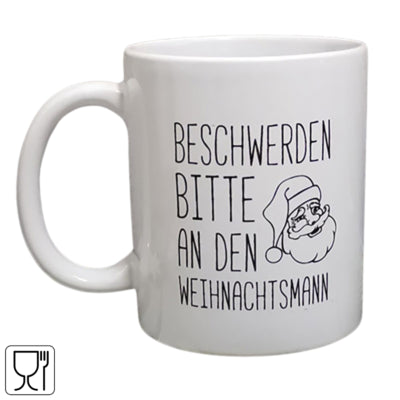 Weihnachtsmann mugg vit 350ml | 24 stycken