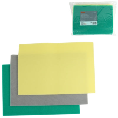 Migros (r) polyether foam mats 33 x 49 cm set of 3 | 10 pieces