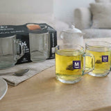 Homeware glass nola 246 ml 4 pieces | 12 pieces