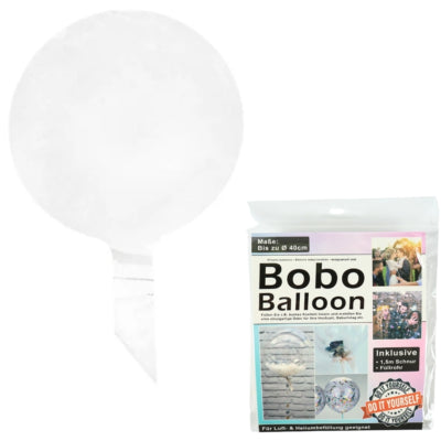 Bobo balloon fillable 40 cm | 24 pieces