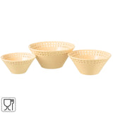 J-line bowl peach 20 cm set of 3 | 6 pieces