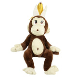 Kuscheltier Affe mit Bananenschale sitzend 55 cm 2 sortiert | 15 Stück