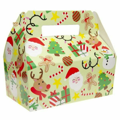 Cardboard Christmas menu box 22.5 cm | 48 pieces