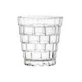 Qube-Becher aus Glas 280 ml 4er-Set | 12 Stück