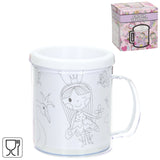 Colour your own princess cup 250 ml | 36 pieces