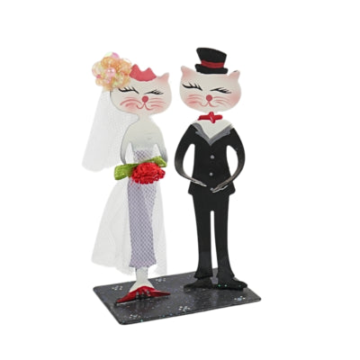 Statue of married cats 10 cm | 72 pieces