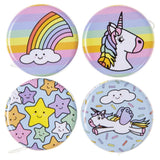Yo-yo unicorn 5.2 cm 4 assorted | 24 pieces