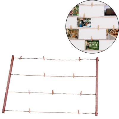 Fotorahmen mat Knäppercher 70 cm | 24 Stéck