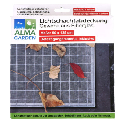 Alma Garten-Lichtschachtabdeckung 50 x 125 cm | 12 Stück