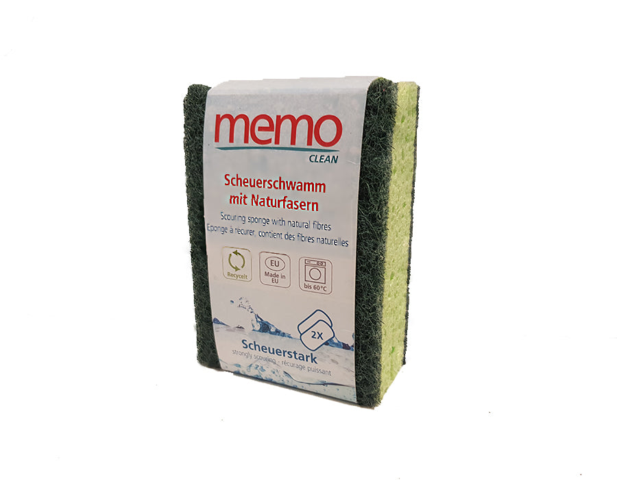 Memo Schwämm mat Naturfaser 2 Stk.