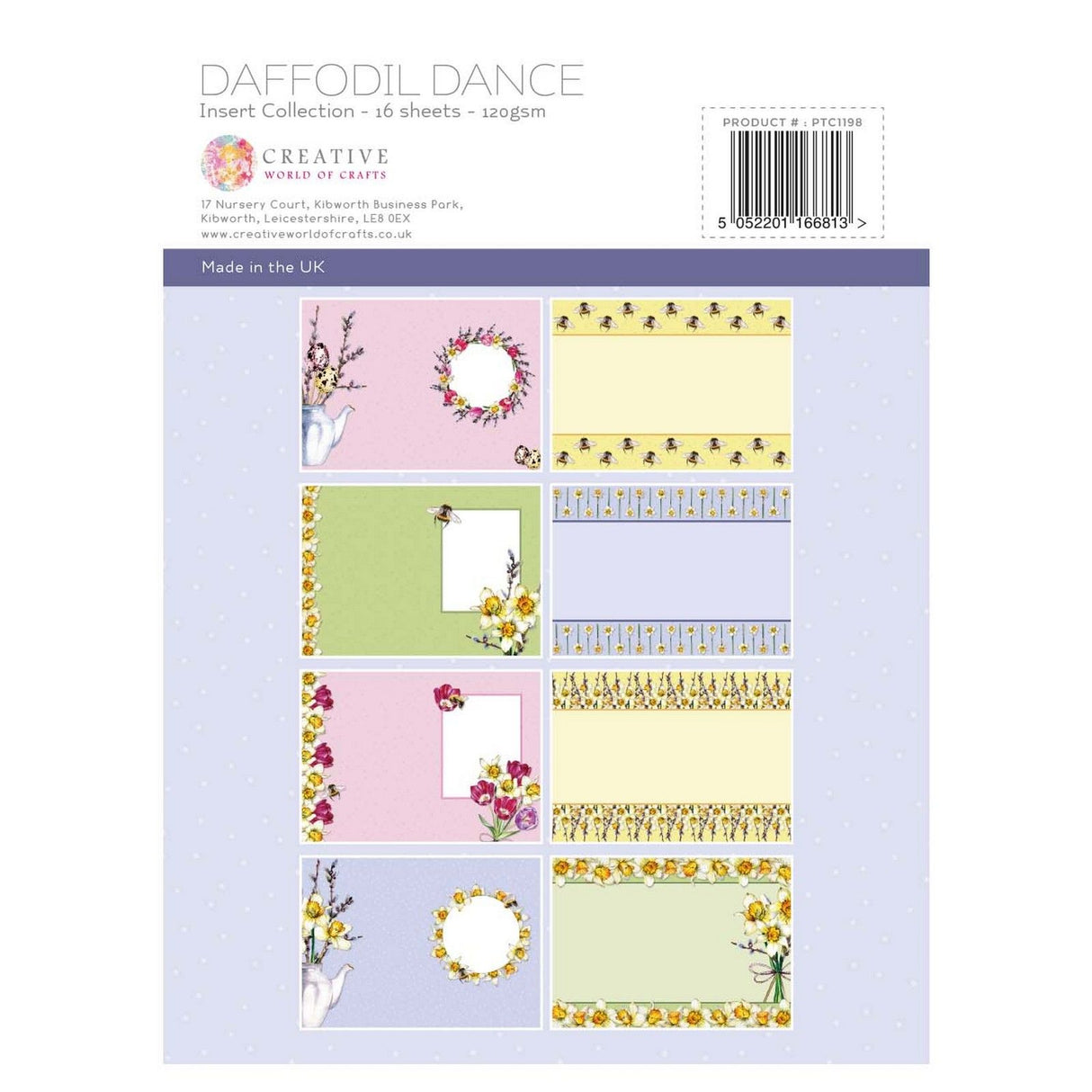 The paper tree • daffodil dance insert collection a4