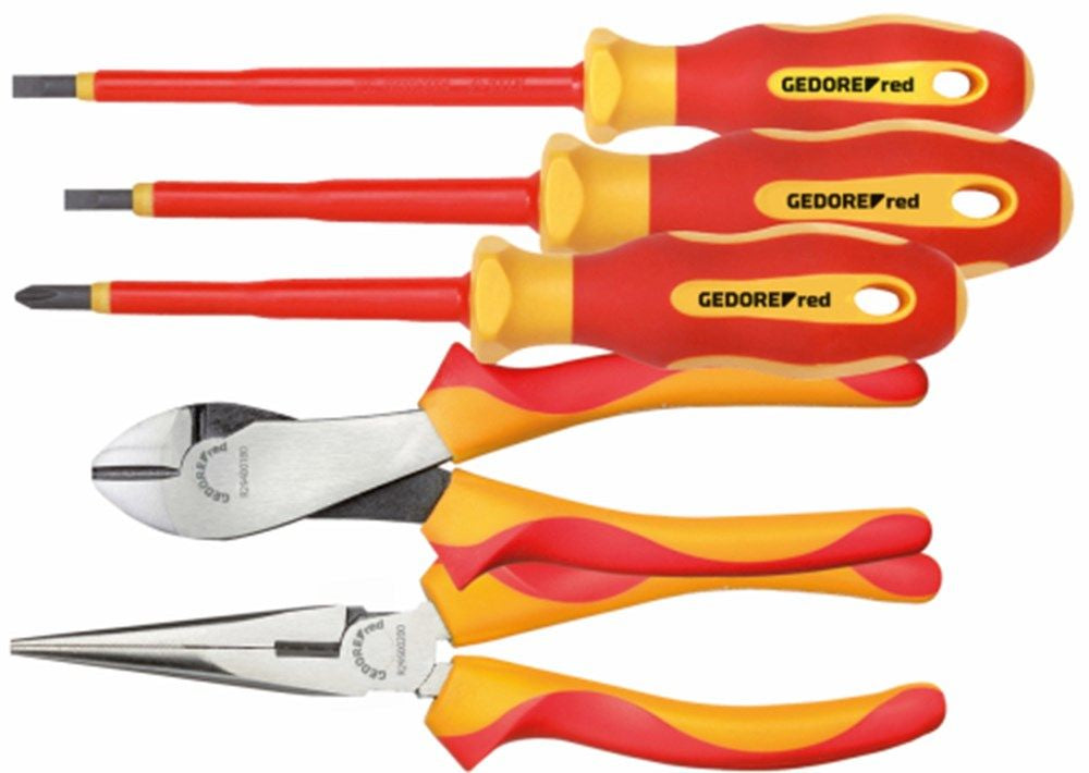 Gedore red r39002005 5-piece VDE tool set 3301414 - r39002005