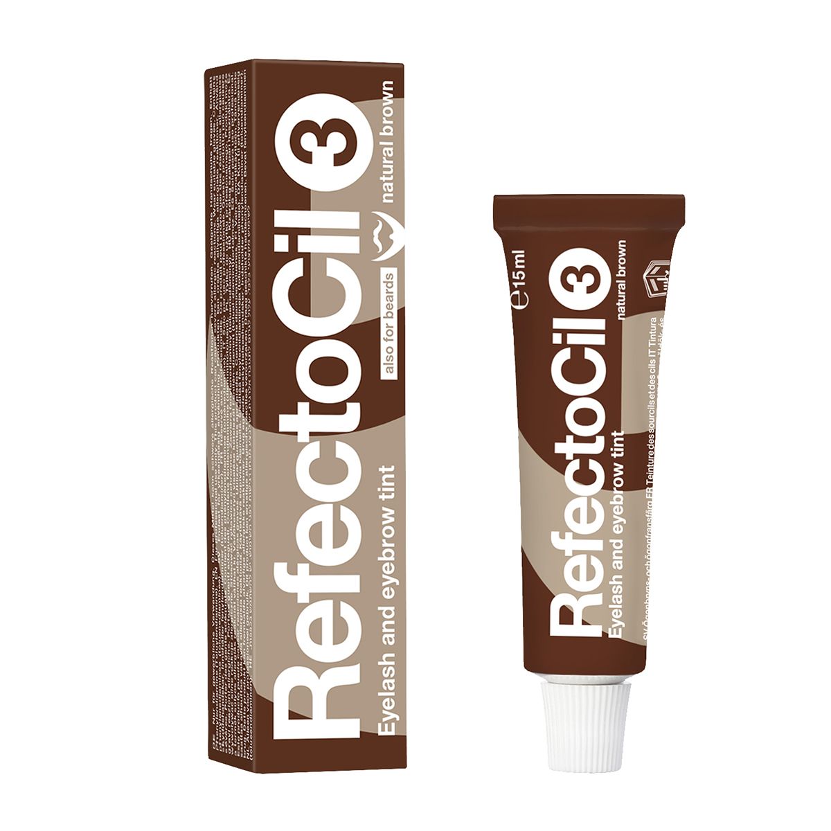 Refectocil barva za trepalnice rjava št. 3 15 ml