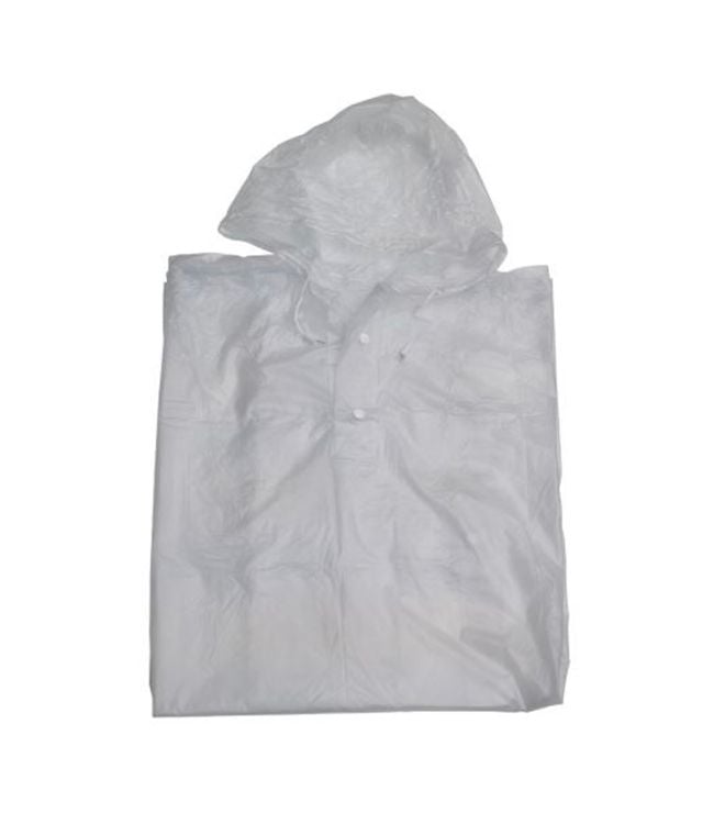 Falconetti rain poncho one size unisex transparent