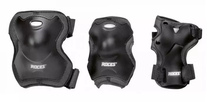 Roces Skate Protection Set Super Unisex Black Size L 6-piece