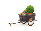 Roland Big Boy Bicycle Trailer - Plastic Steel - 90L - Sort