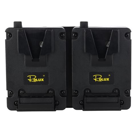 Rolux duo mini v-Mount Batterie Plack rl-ac16s