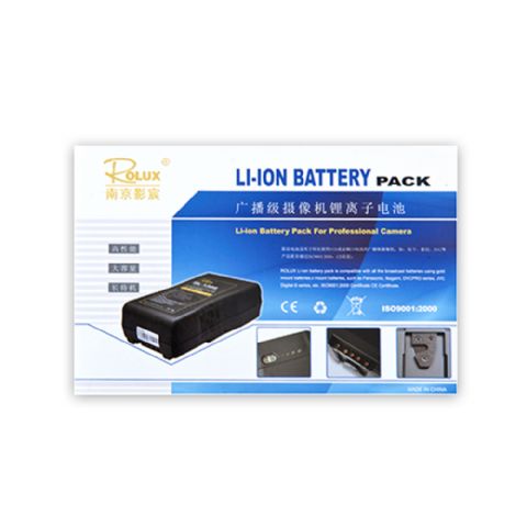 Rolux v-Mount Batterie RL-130 Dr.8.8v 8800mah