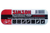 Simson Reparatiedoos Tour 11,5 cm aluminium rood wit 15-delig