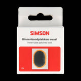Simson binnenbandpleisters ovaal 8st
