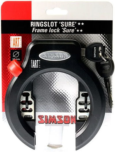 Simson Ringslot Sure Art2 - Black, 6,5 cm - rower