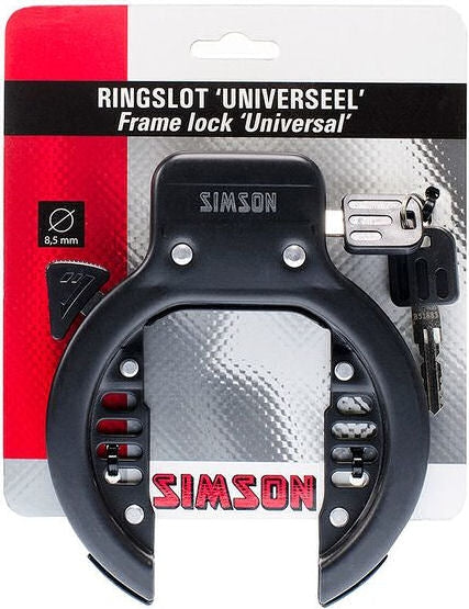 Simson Ringslot Normal - Universal - 5,7 cm - noir - pas d'art